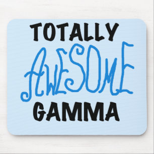 Mousepad Camiseta azul e presentes da gama totalmente