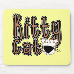 Mousepad Camiseta bonito e presentes do gato do gatinho