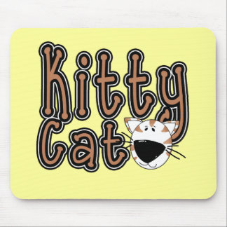 Mousepad Camiseta bonito e presentes do gato do gatinho