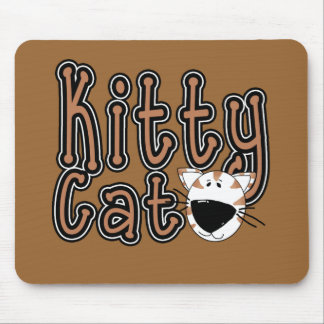 Mousepad Camiseta bonito e presentes do gato do gatinho