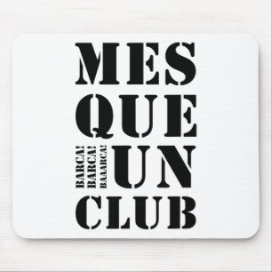 Mousepad Camiseta Byrcelona Fc Design Para Amantes Do Futeb