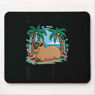 Mousepad Camiseta Capivara Não se Preocupe Mulheres Criança