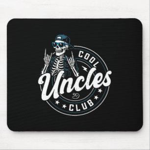 Mousepad Camiseta Clube de Tios Legais Esqueleto Divertido 