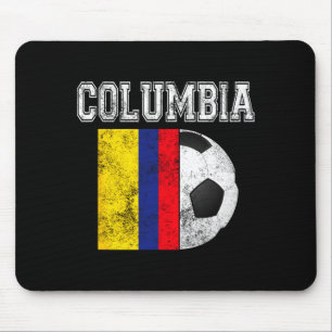 Mousepad Camiseta Columbia Flag Futebol T Shirt