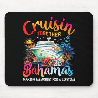 Mousepad Camiseta Cruisin Together Bahamas 2025 Cruzeiro Fa