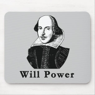 Mousepad Camiseta da FORÇA DE VONTADE de William