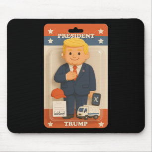 Mousepad Camiseta da Tendência da Bonita Figura de Ação de 