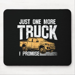 Mousepad Camiseta de Caminhão Engraçado - Só Mais Um Caminh