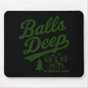 Mousepad Camiseta de Natal Adulto Divertida Espírito Profun