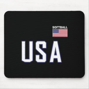 Mousepad Camiseta de time com bolso macio da bandeira dos E