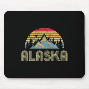Mousepad Camiseta do Alasca - Montanhas Retrô Vintage Natur