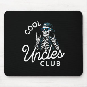 Mousepad Camiseta do Clube de Tios Legais Esqueleto Engraça