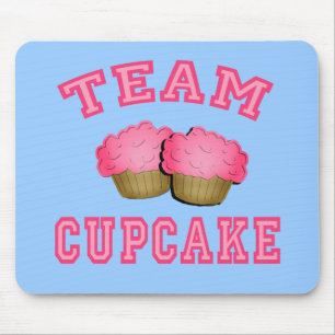 Mousepad Camiseta do cupcake da equipe, Hoodies, canecas,