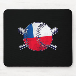 Mousepad Camiseta do Time de Beisebol Chileno Esporte Beise