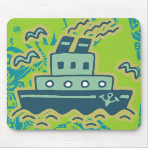Mousepad Camiseta e presentes ausentes do rebocador das
