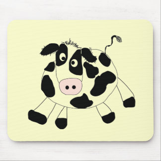 Mousepad Camiseta e presentes da vaca da fazenda