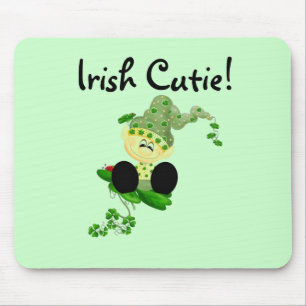 Mousepad Camiseta e presentes de Cutie do irlandês do