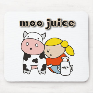 Mousepad Camiseta e presentes do suco do MOO