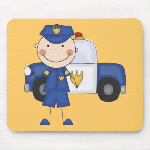 Mousepad Camiseta e presentes masculinos do agente da
