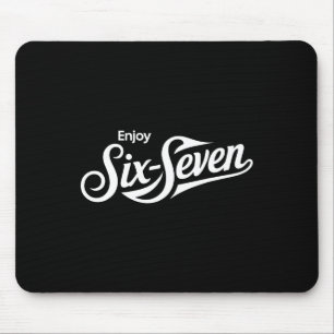Mousepad Camiseta engraçada 67 Seis Sete Meme para amantes