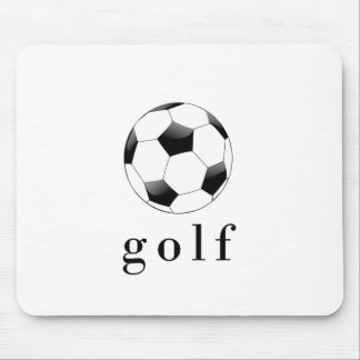 Mousepad Camiseta engraçada de esportes Bola de Futebol Gol