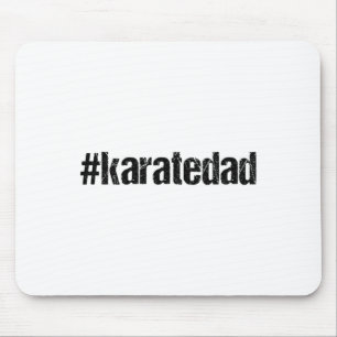 Mousepad Camiseta engraçada do pai de karatê Karatedad