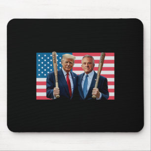 Mousepad Camiseta engraçada Trump Kennedy Mega Maha Venda B