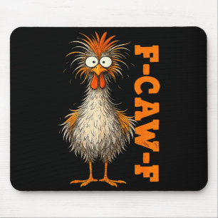 Mousepad Camiseta F Caw F Galinha F-caw-f Meme Engraçado Ho
