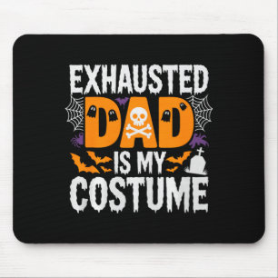 Mousepad Camiseta Homem Cansado Papai é Meu Disfarce Roupas