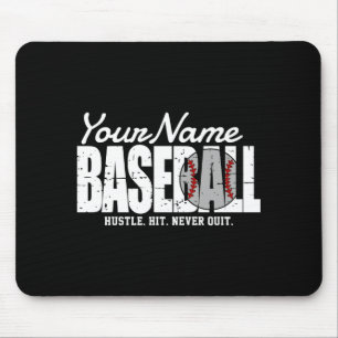 Mousepad Camiseta Jogador Equipe Pinstripe Adicionar Nome R
