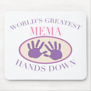 Mousepad Camiseta Melhor MeMa Sem Dúvida