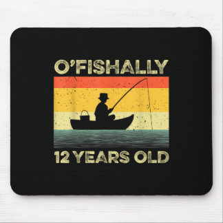 Mousepad Camiseta Ofishally 12 Anos de Idade 12º Aniversári