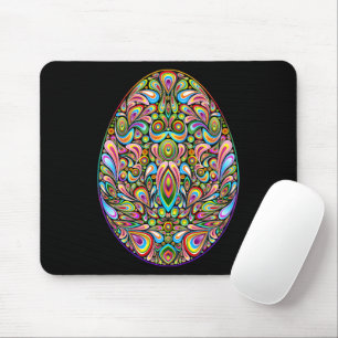 Mousepad Camiseta Orgânica Infantil com Desenho Psicodélico