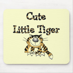 Mousepad Camiseta pequeno bonito e presentes do tigre