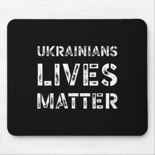 Mousepad Camiseta Problema Vidas Ucranianas Retro Ucrânia T