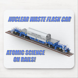 Mousepad Camiseta PTW British Nuclear Waste Flask Car