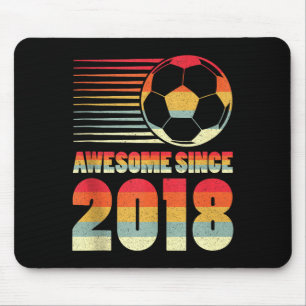 Mousepad Camiseta Regata de Aniversário de 8 Anos de Futebo