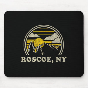 Mousepad Camiseta Roscoe Nova York Ny Vintage Caminhada Mon