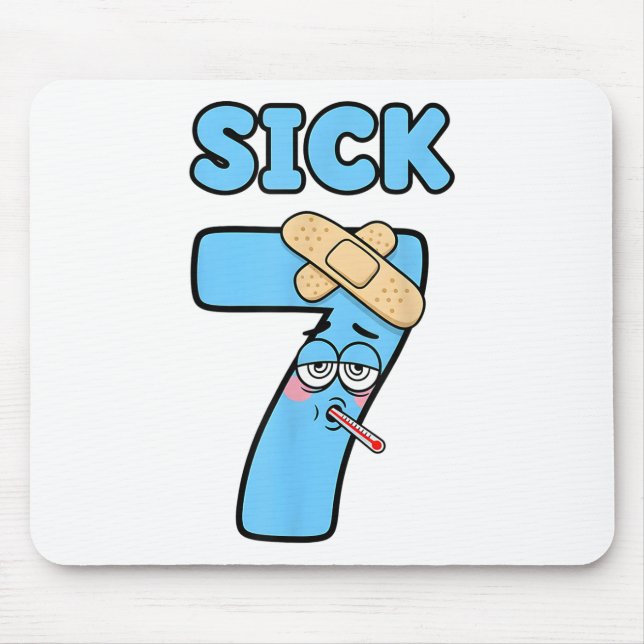 Mousepad Camiseta Sick Seven Meme 67 Seis Sete Jogo de Pala (Frente)