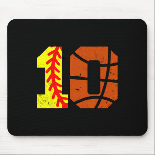 Mousepad Camiseta Softll Sketll Número 10 Piada Aniversário