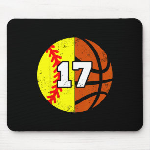 Mousepad Camiseta Softll Sketll Número 17 Camiseta Engraçad