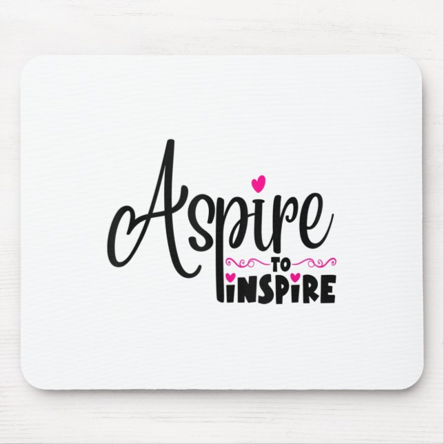 Mousepad Camiseta Tank Motivacional de Presente Positivo As (Frente)