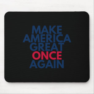 Mousepad Camiseta Trump Faça a América Grande Novamente 202