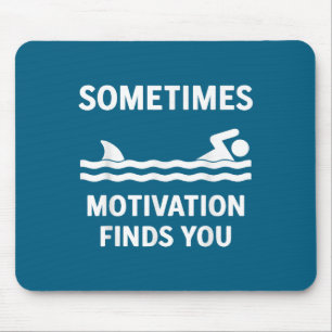 Mousepad Camiseta Vintage Às Vezes a Motivação Encontra Voc