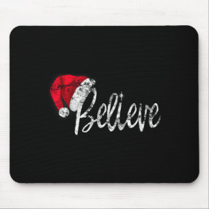 Mousepad Camiseta Vintage Natal - Acredite no Papai Noel