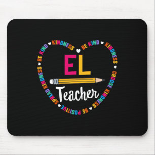 Mousepad Camiseta Volta às Aulas Professor de Inglês Aprend