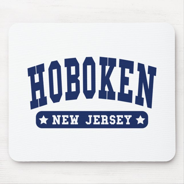 Mousepad Camisetas de Estilo da Universidade de New Jersey (Frente)