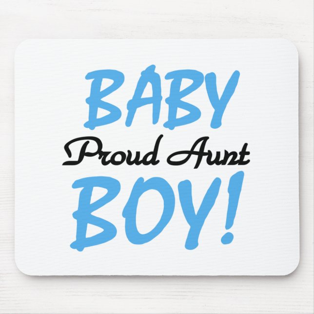 Mousepad Camisetas e presentes da tia Baby Boy (Frente)
