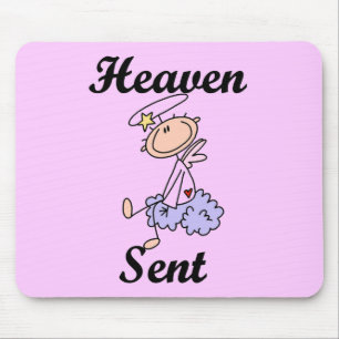 Mousepad Camisetas e Presentes de Anjo Enviados pelo Céu