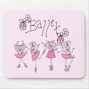 Mousepad Camisetas e Presentes de Ballet